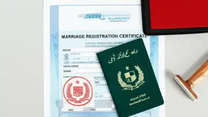 Pakistan marriage registration certificate for nikah registration